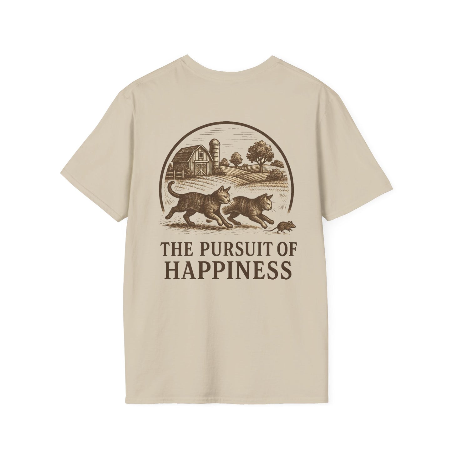 Cat Love Pursuit of happiness T-Shirt