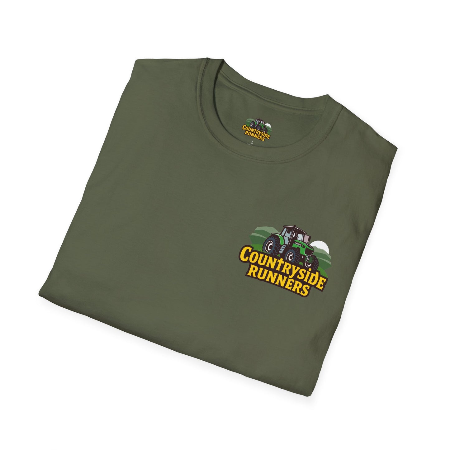 Countryside Runners Unisex Softstyle T-Shirt | Farm Life Apparel, Outdoor Fun Wear, Personalized Gift, Rural Lifestyle, Comfortable Tee