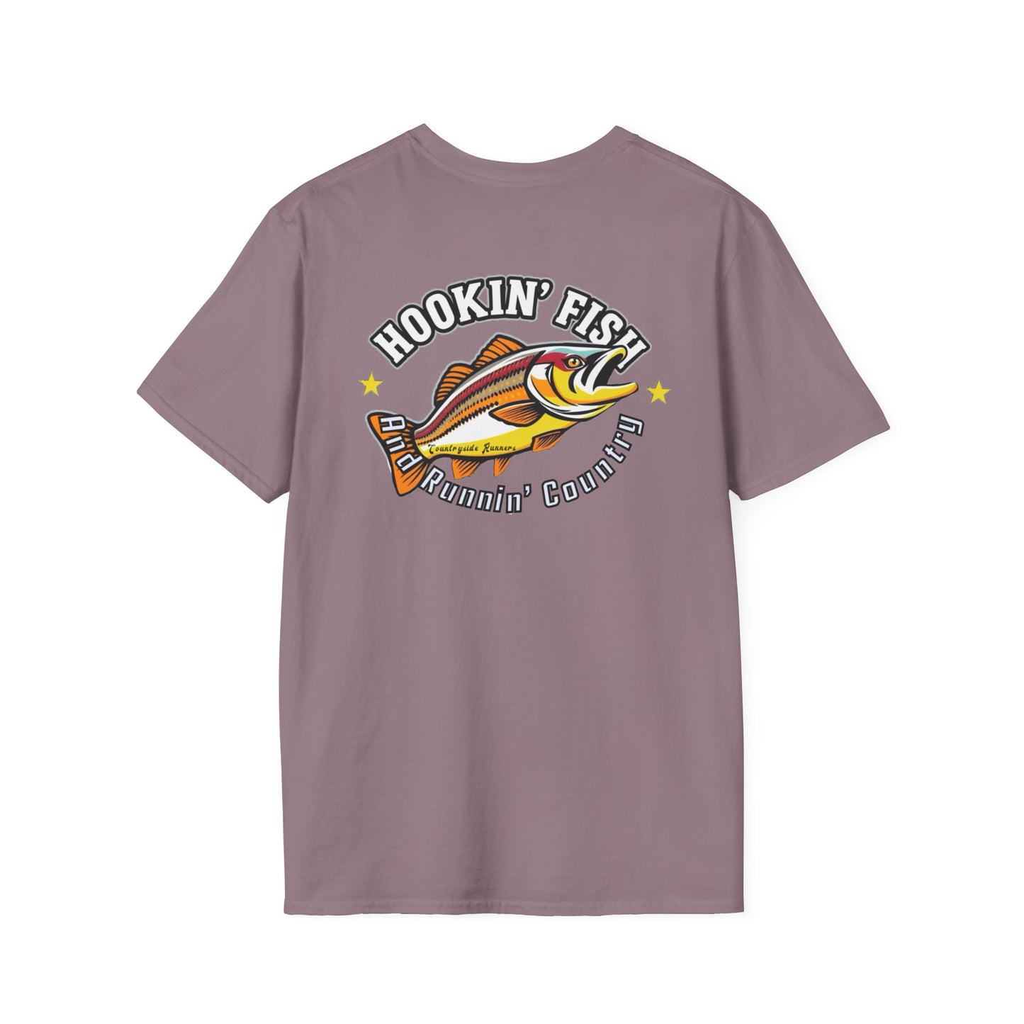 Countryside Fishing T-Shirt - rods and country