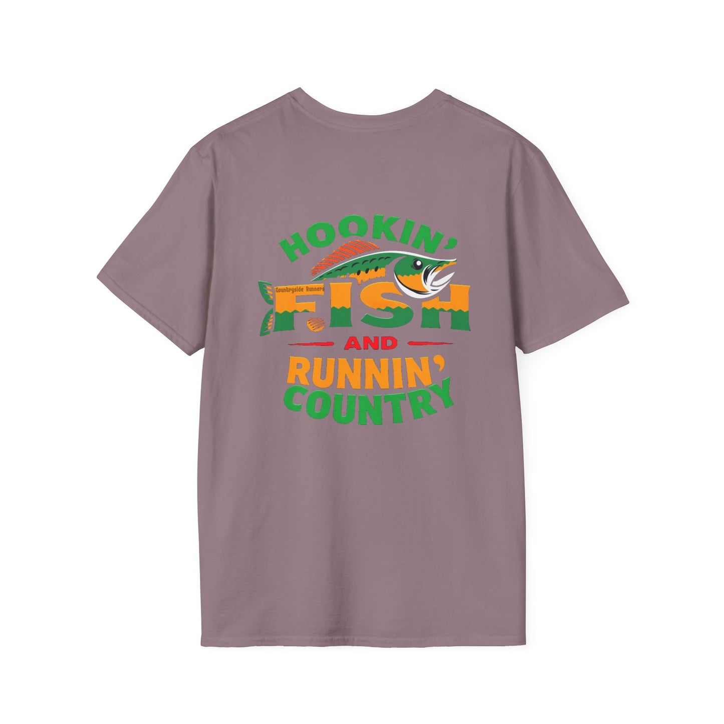 Countryside Fishing T-Shirt - rods and country