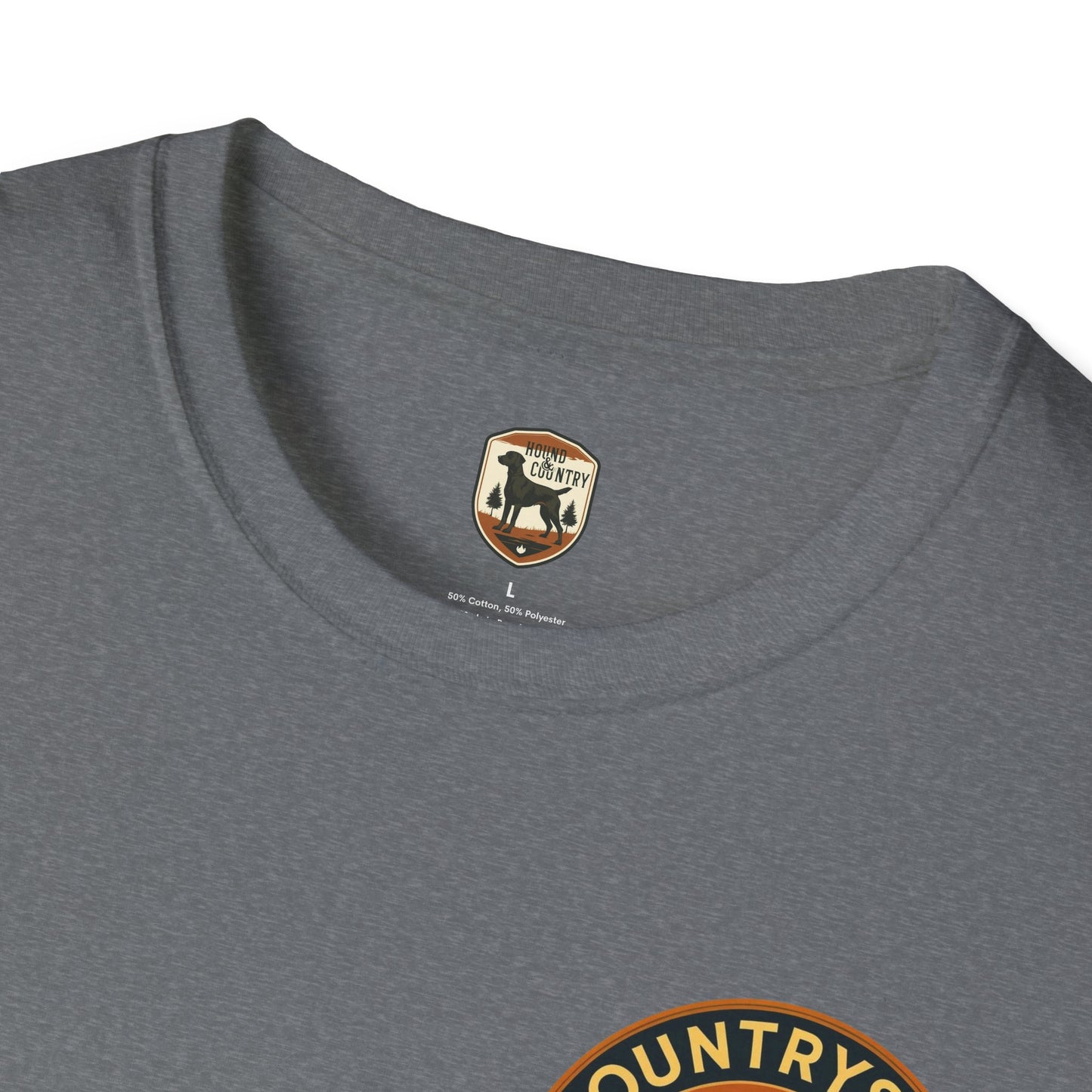 Hound Life Unisex Softstyle T-Shirt, Dog Lover Tee, Gift for Pet Owners, Casual Wear, Outdoor Adventure Shirt