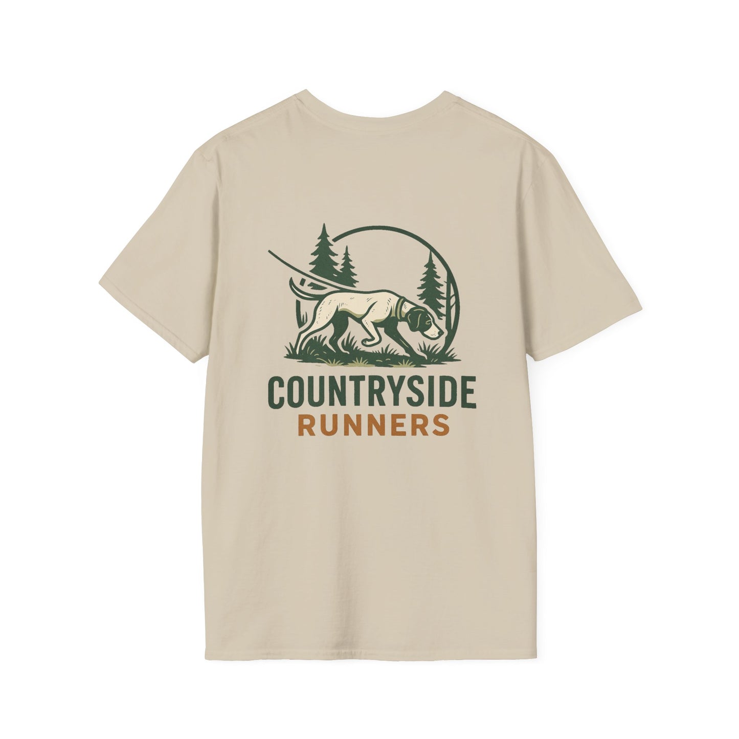 Tracking dog Runners T-Shirt, Perfect Gift for Hunters, Outdoor Enthusiasts, Casual Wear, Wildlife Lovers, Adventure Apparel