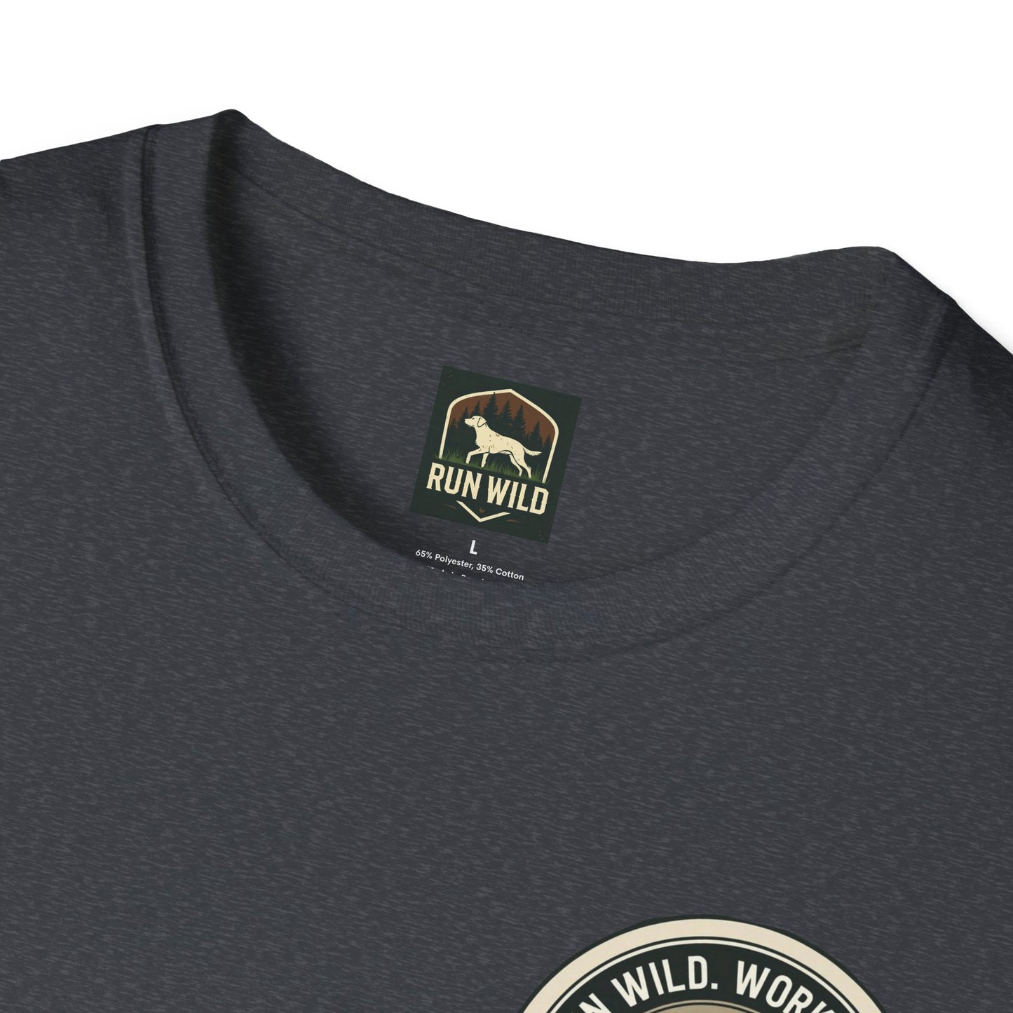 Unisex Softstyle T-Shirt featuring Outdoor Dog & Running Themes | Perfect Gift for Dog Lovers, Runners, Outdoor Enthusiasts, [...]
