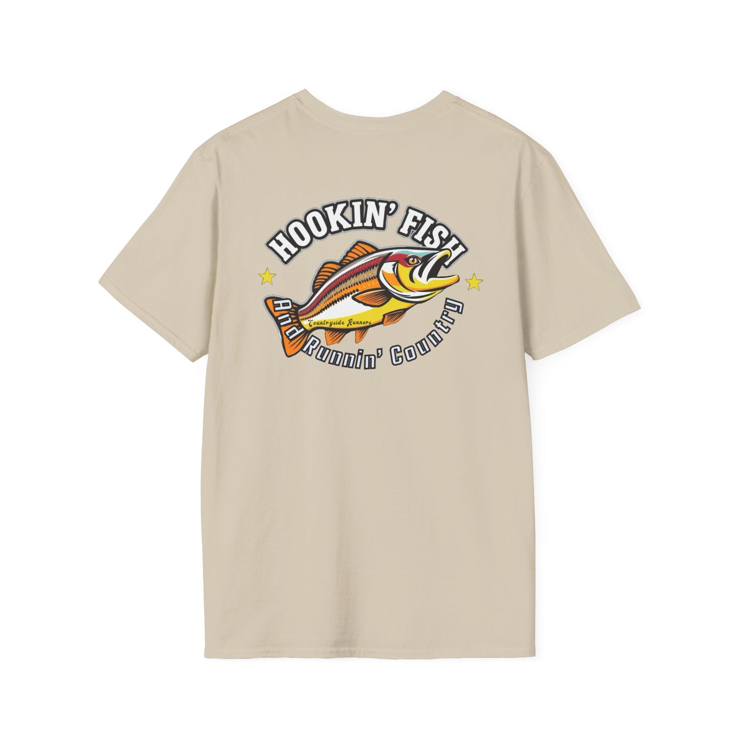 Countryside Fishing T-Shirt - rods and country