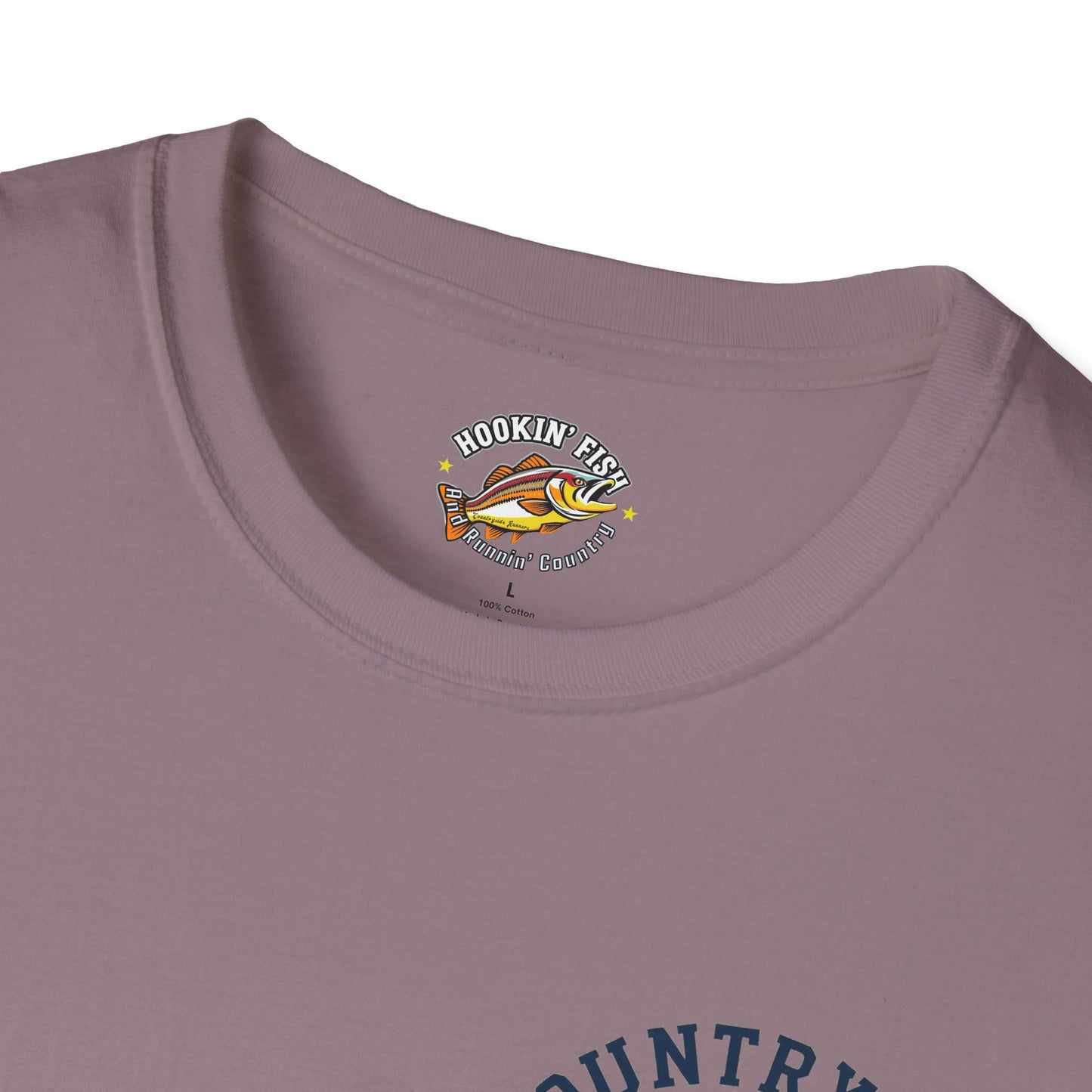 Countryside Fishing T-Shirt - rods and country