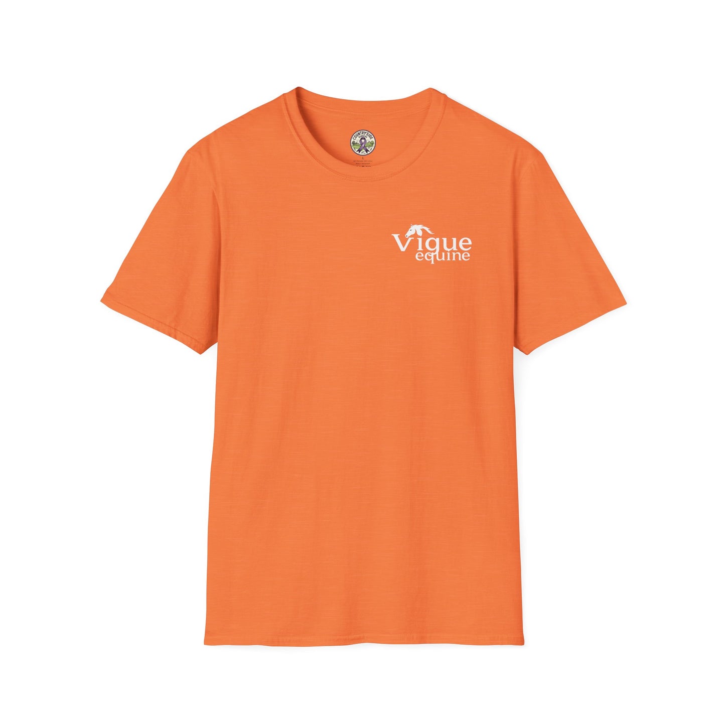 Vigue Equine LLC Merch for Countryside Runners- soft style t-shirt