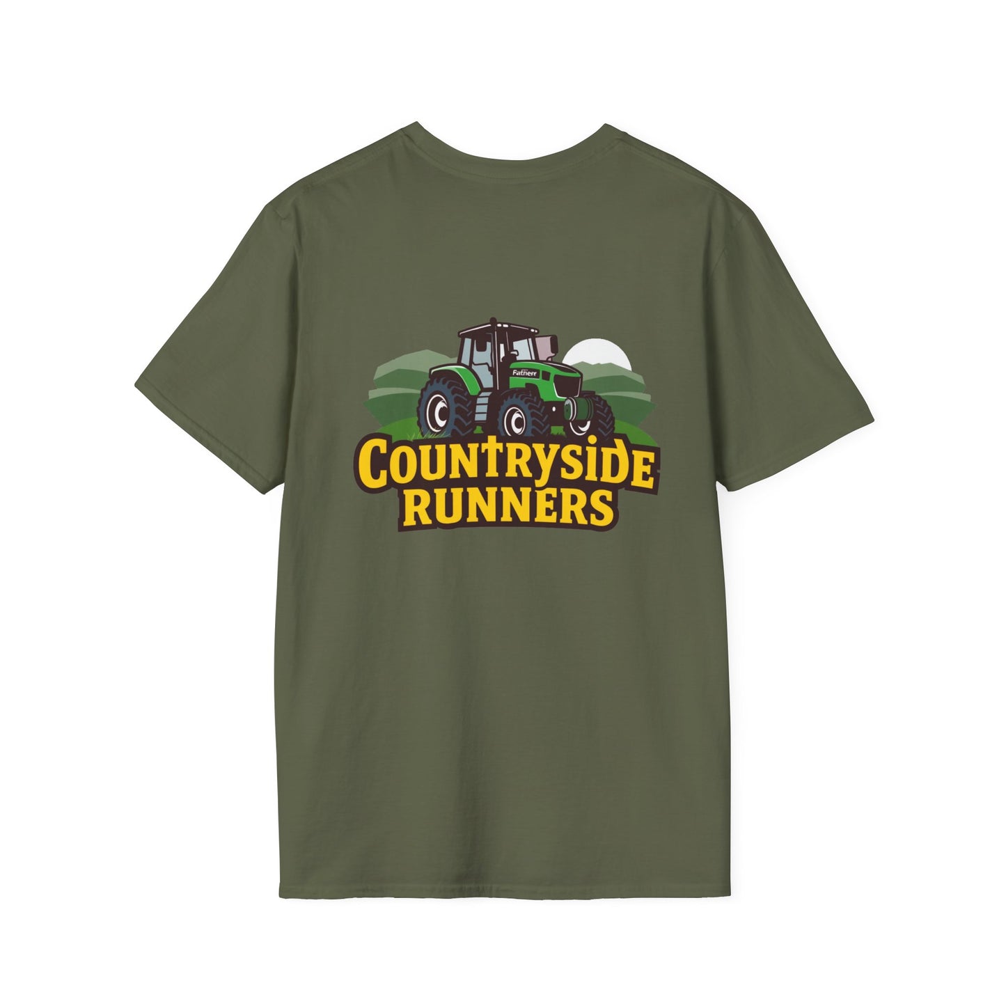 Countryside Runners Unisex Softstyle T-Shirt | Farm Life Apparel, Outdoor Fun Wear, Personalized Gift, Rural Lifestyle, Comfortable Tee