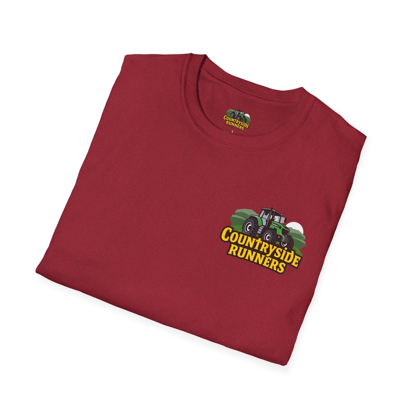 Countryside Runners Unisex Softstyle T-Shirt | Farm Life Apparel, Outdoor Fun Wear, Personalized Gift, Rural Lifestyle, Comfortable Tee