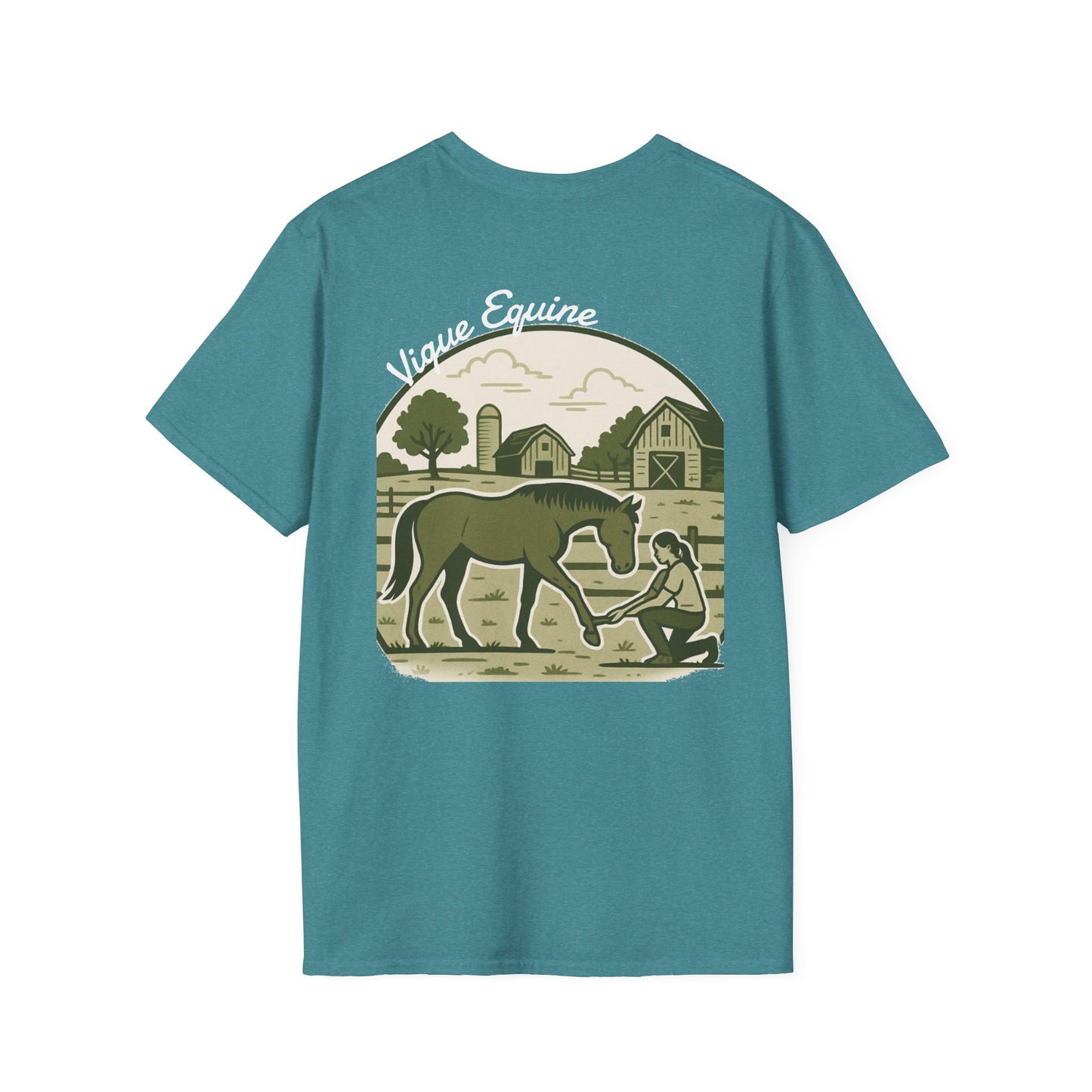 Vigue Equine LLC Merch for Countryside Runners- soft style t-shirt