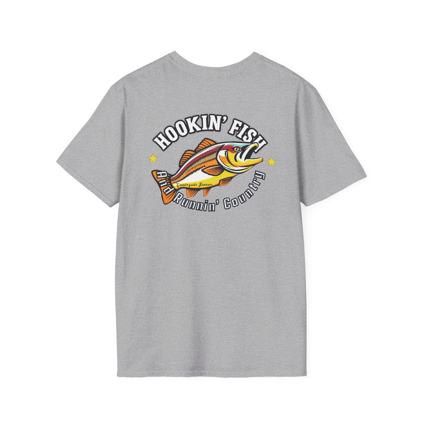 Countryside Fishing T-Shirt - rods and country