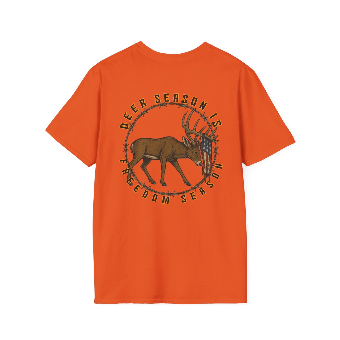 Patriotic Deer Unisex T-Shirt