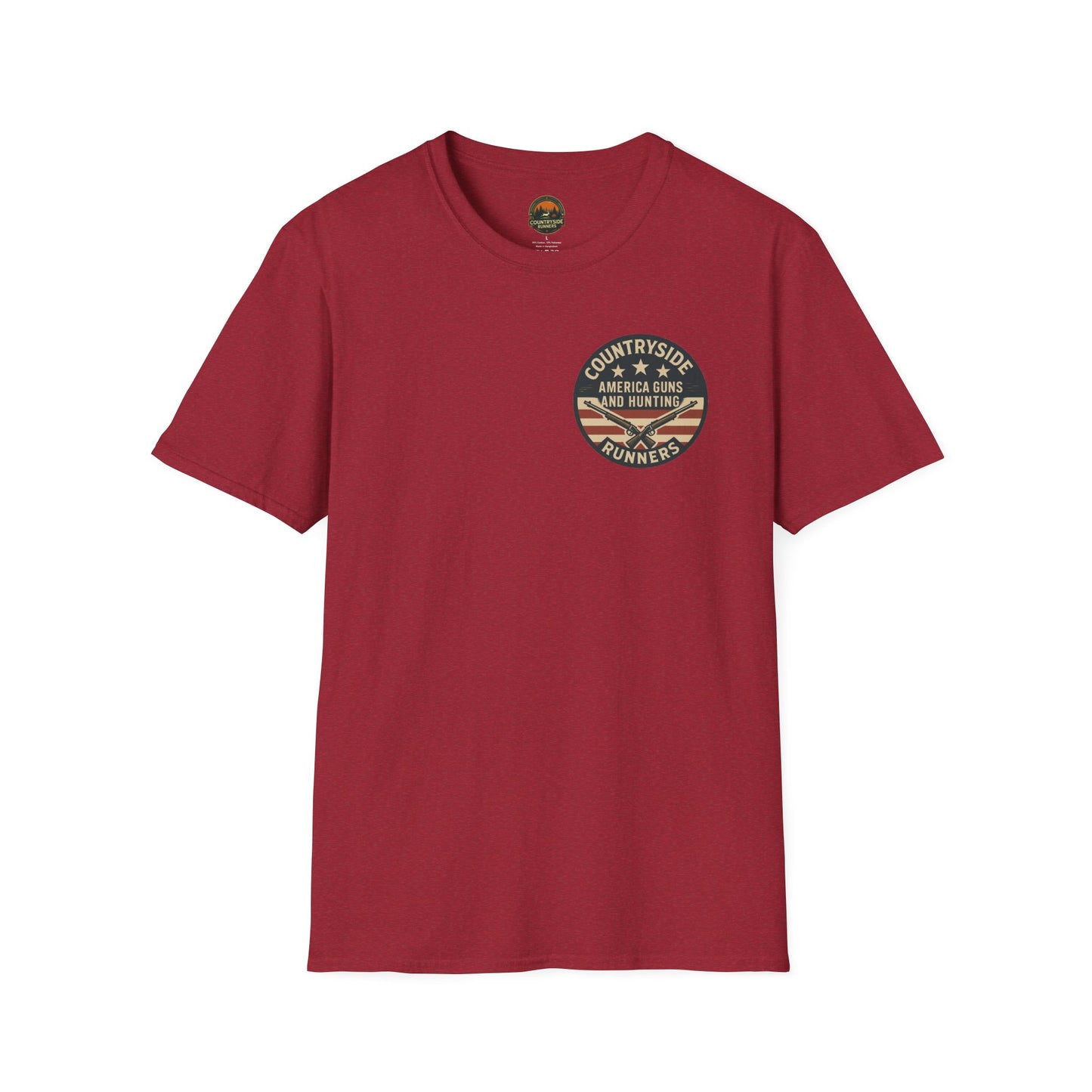 Patriotic Adventures T-Shirt | Outdoor Enthusiast Gear, Camping Tee, Hunting Apparel, Gift for Dads, Summer Adventure Wear