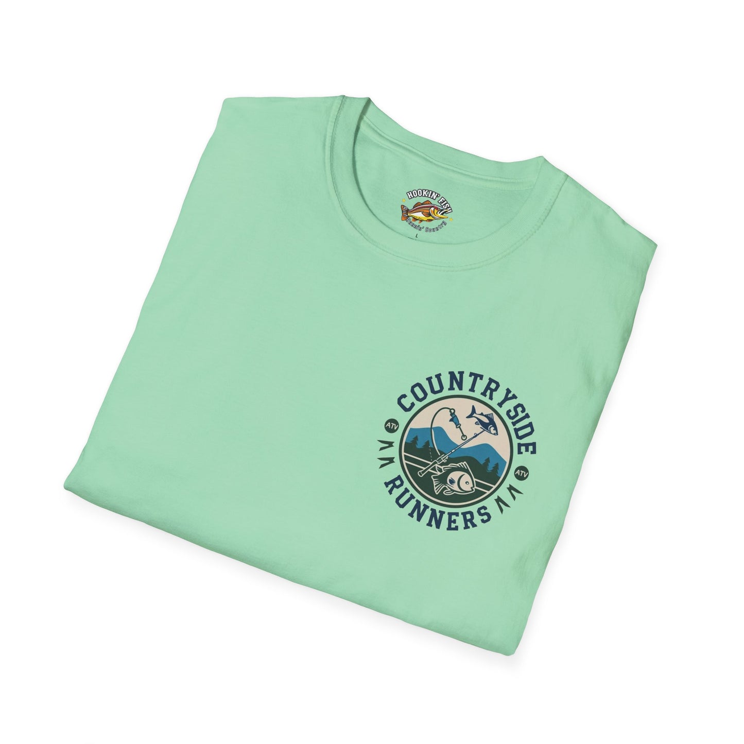 Countryside Fishing T-Shirt - rods and country