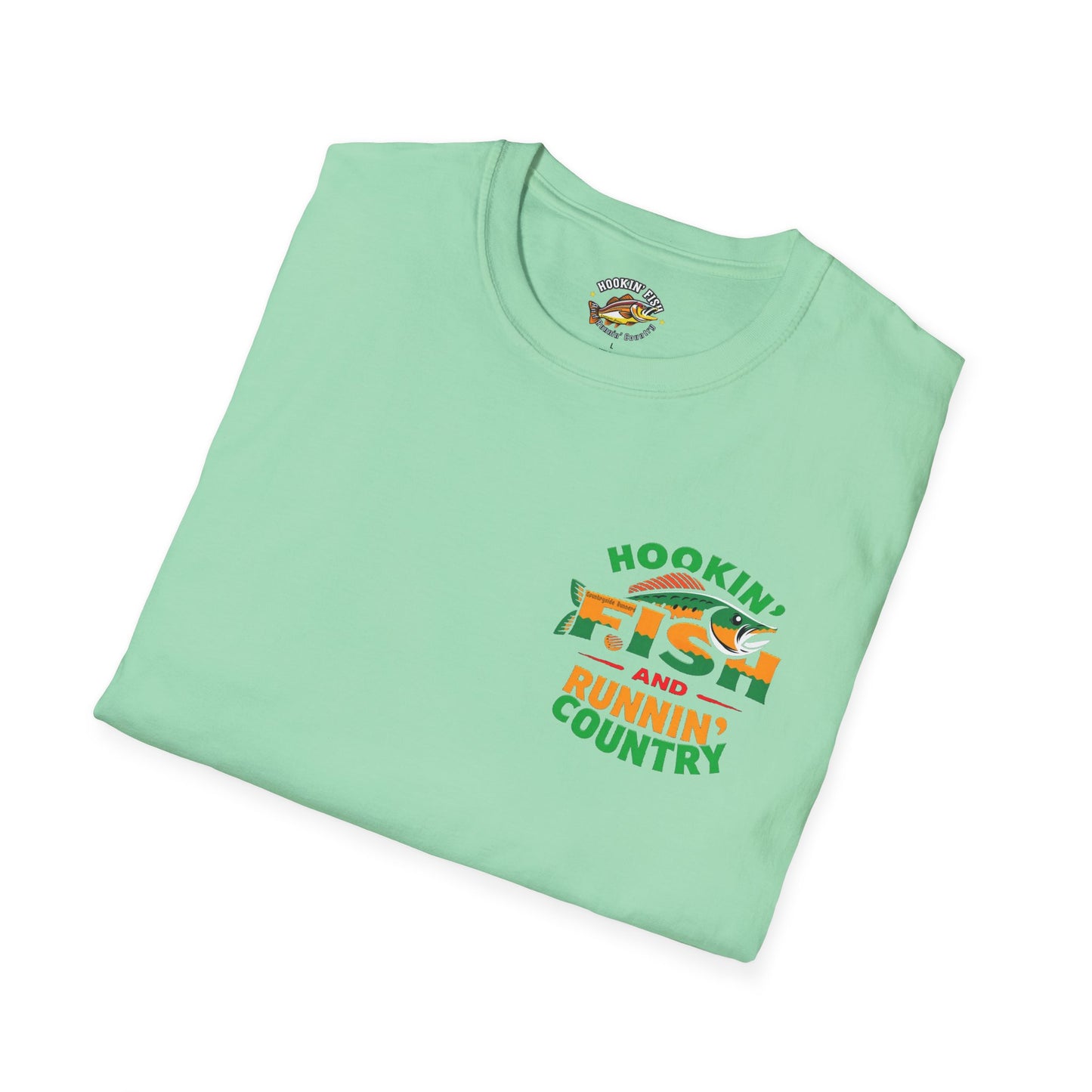 Countryside Fishing T-Shirt - rods and country