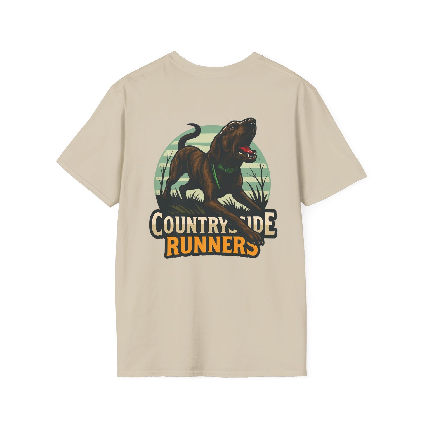 Country Side Runners plott hound T-Shirt, Unisex Dog Lover Tee, Gift for Running Enthusiasts, Outdoor Adventure Apparel, Nature-Themed Shirt