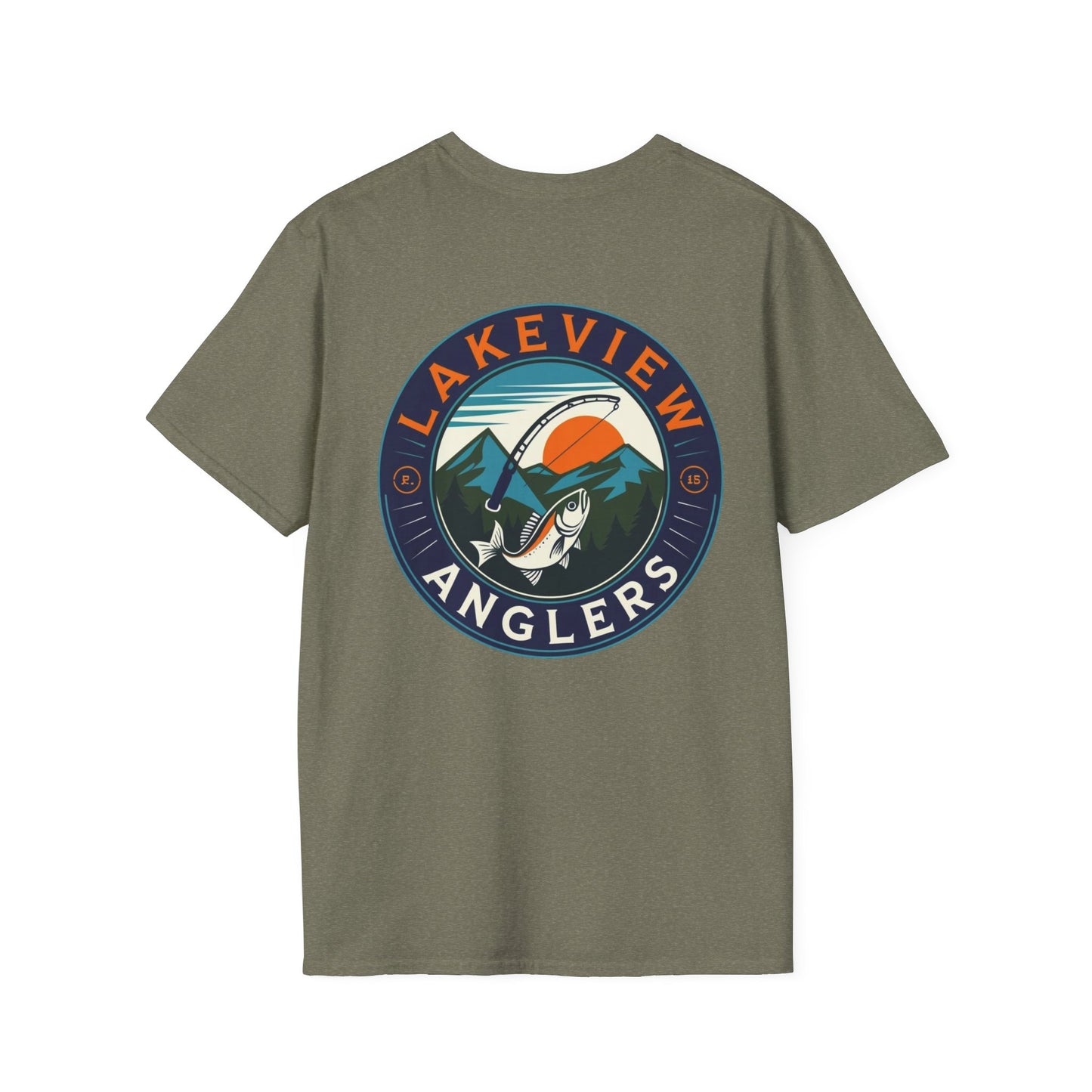 Lakeview Anglers Unisex Softstyle T-Shirt - Fishing Enthusiast Apparel, Outdoor Adventure Tee, Gift for Fishermen, Nature Lover Shirt, [...]