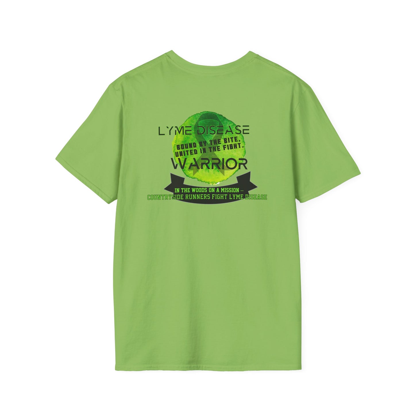 Lyme Disease Warrior Unisex T-Shirt, Softstyle Tee, Support T-Shirt, Awareness Shirt, Gift for Warriors