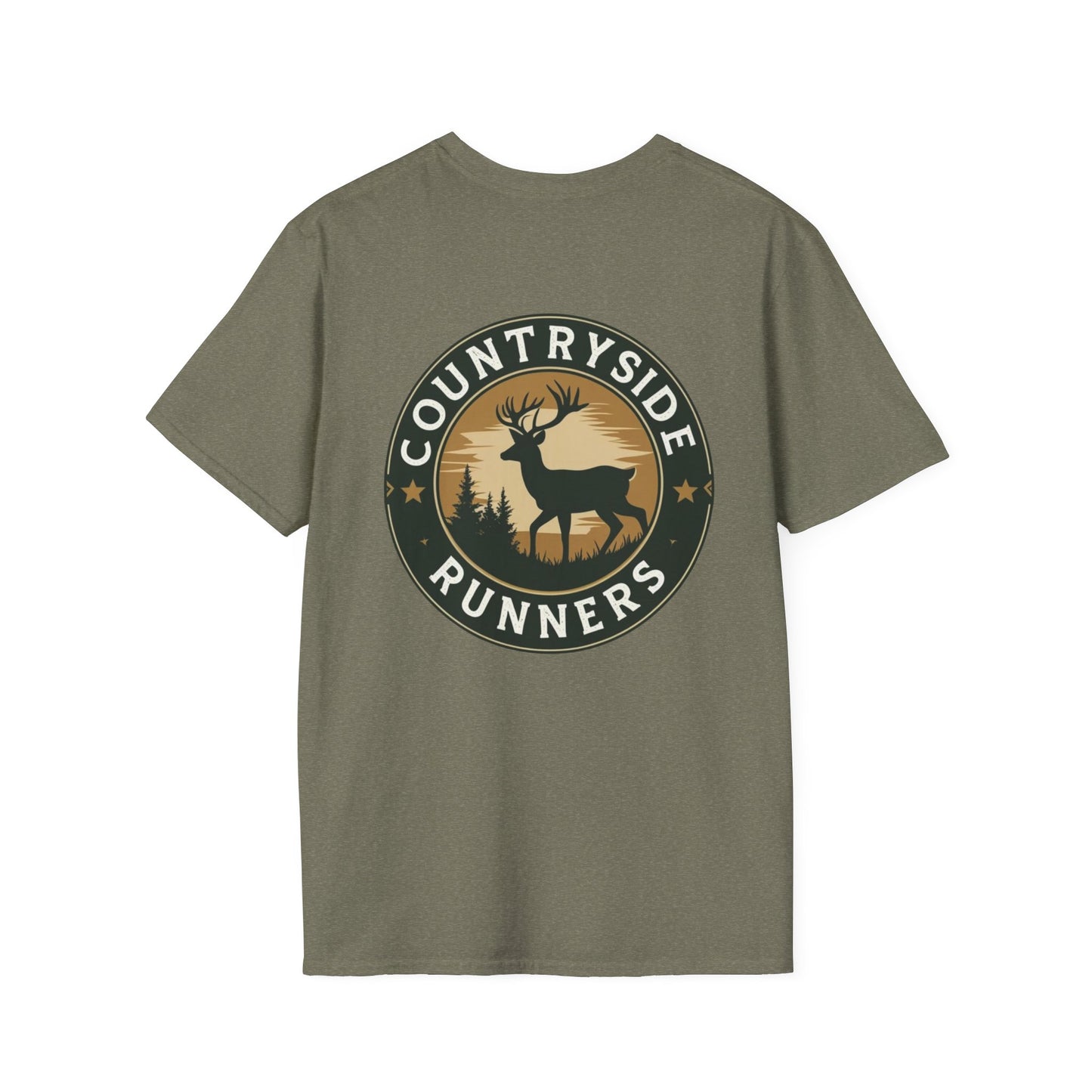 Countryside Runners Unisex T-Shirt, Nature Tee, Outdoor Gear, Running Shirt, Wildlife Lover Apparel, Gift for Runners