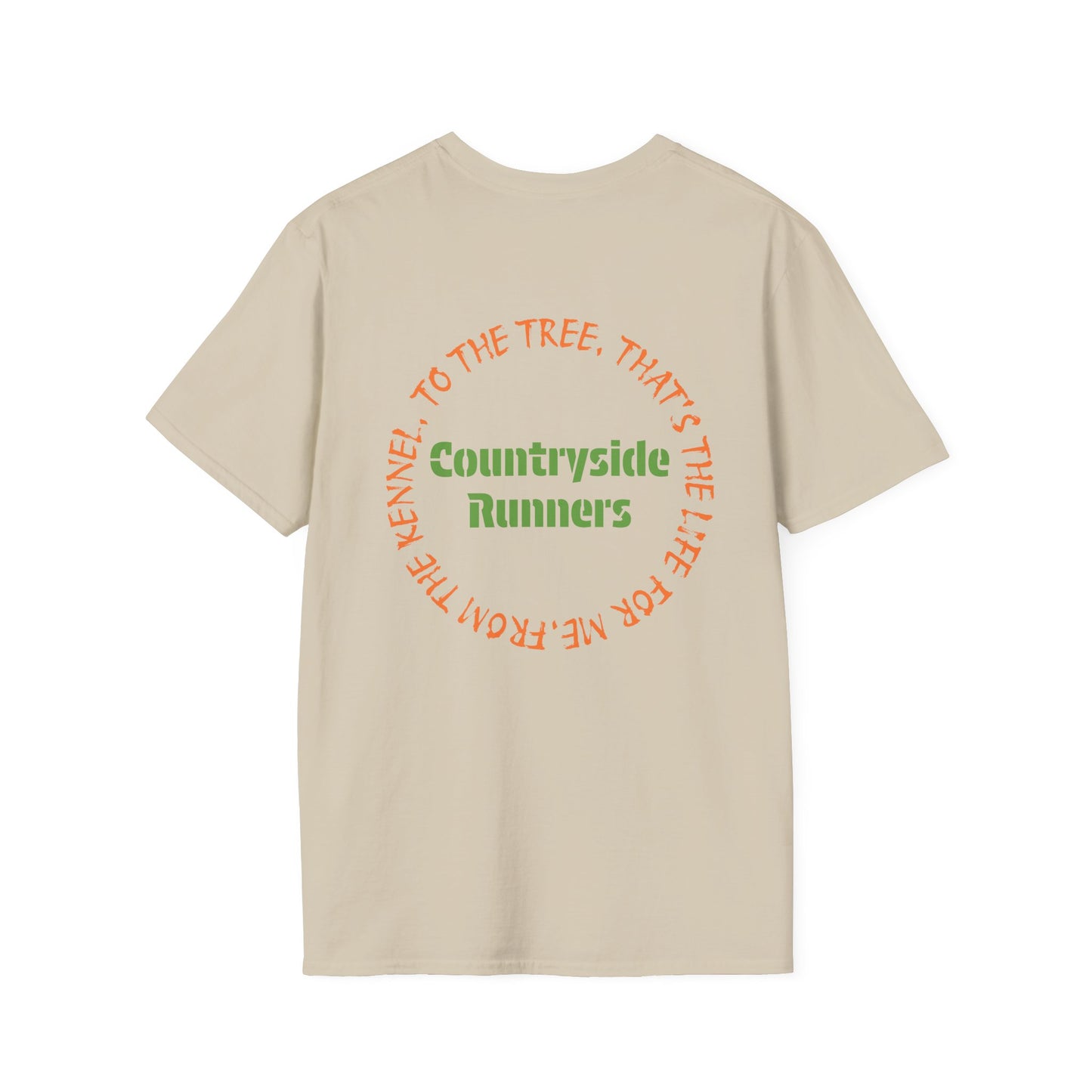 Kennel To Tree Life For Me Countryside Runners brand T-shirt