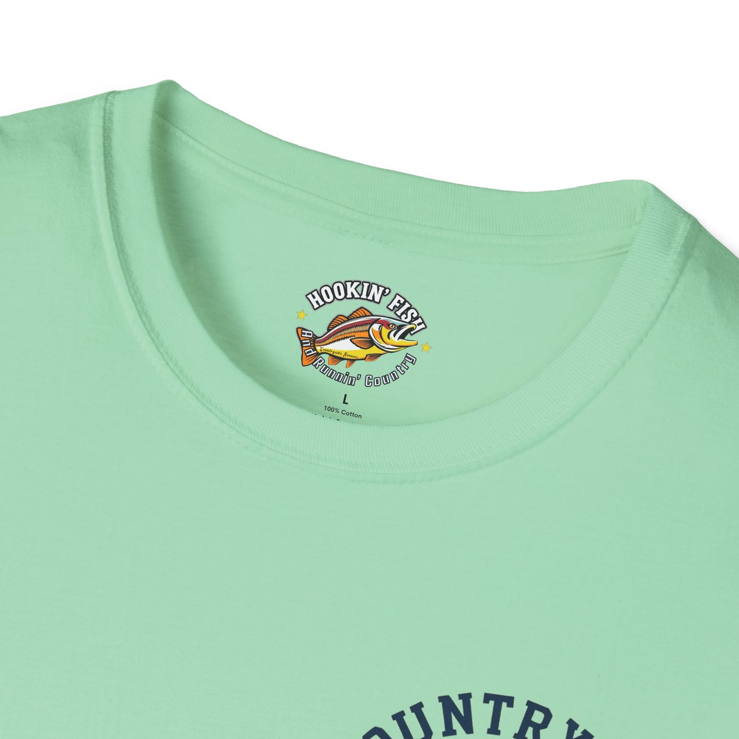 Countryside Fishing T-Shirt - rods and country