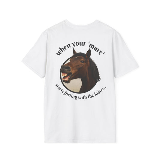 T-Shirt Mare is a stud Unisex Softstyle