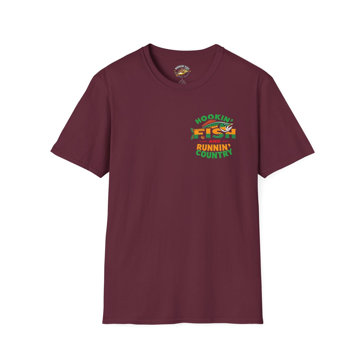 Countryside Fishing T-Shirt - rods and country