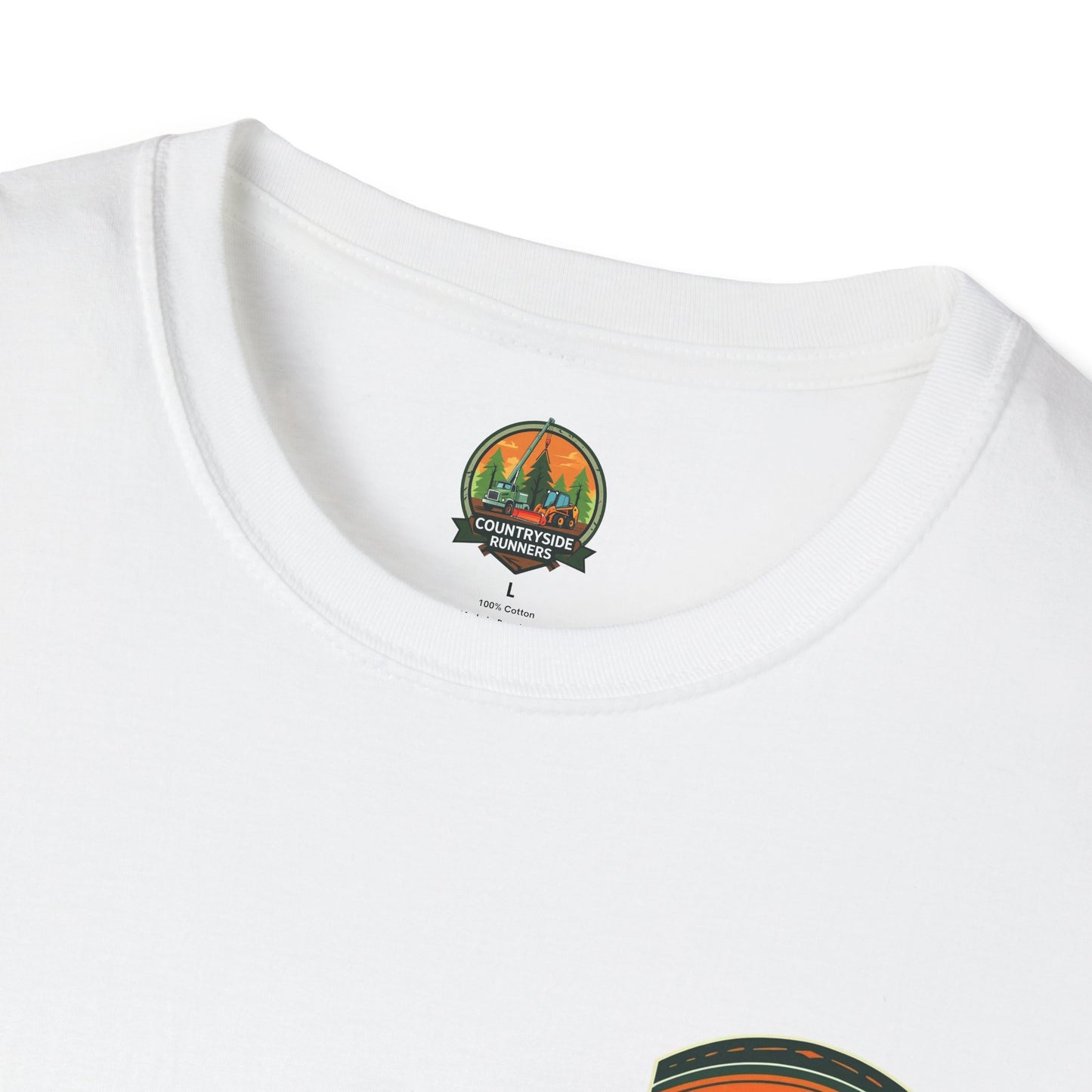 Countryside Runners Blue Collar line Heavy Duty Equipment T-Shirt | Outdoor Adventure Tee, Gift for Nature Lovers, Hiking Apparel, Casual Wear, Eco-Friendly Clothing