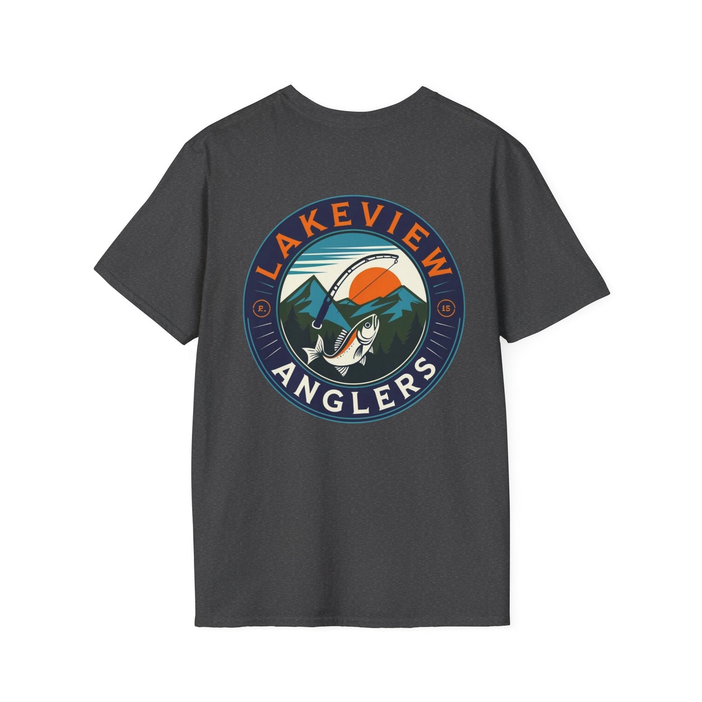 Lakeview Anglers Unisex Softstyle T-Shirt - Fishing Enthusiast Apparel, Outdoor Adventure Tee, Gift for Fishermen, Nature Lover Shirt, [...]