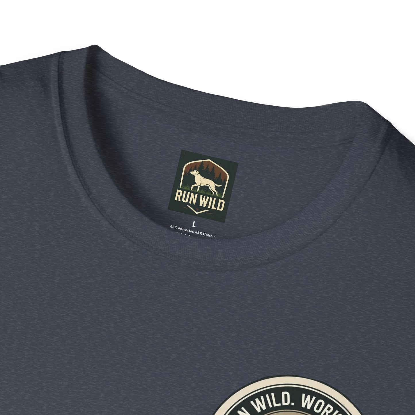 Unisex Softstyle T-Shirt featuring Outdoor Dog & Running Themes | Perfect Gift for Dog Lovers, Runners, Outdoor Enthusiasts, [...]