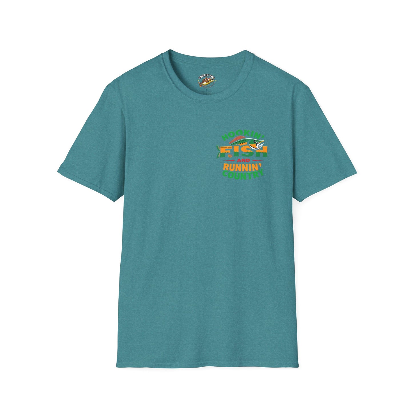 Countryside Fishing T-Shirt - rods and country