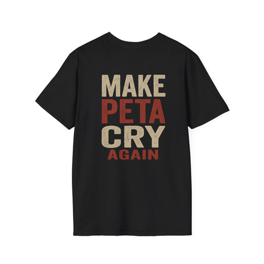 Unisex T-Shirt Anti PETA Design