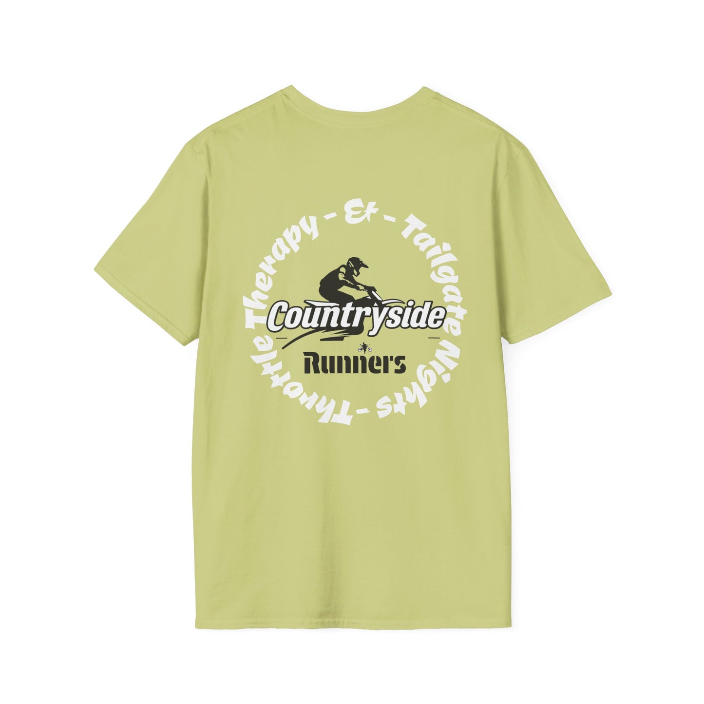 Throttle Therapy Countryside Runners brand T-shirt