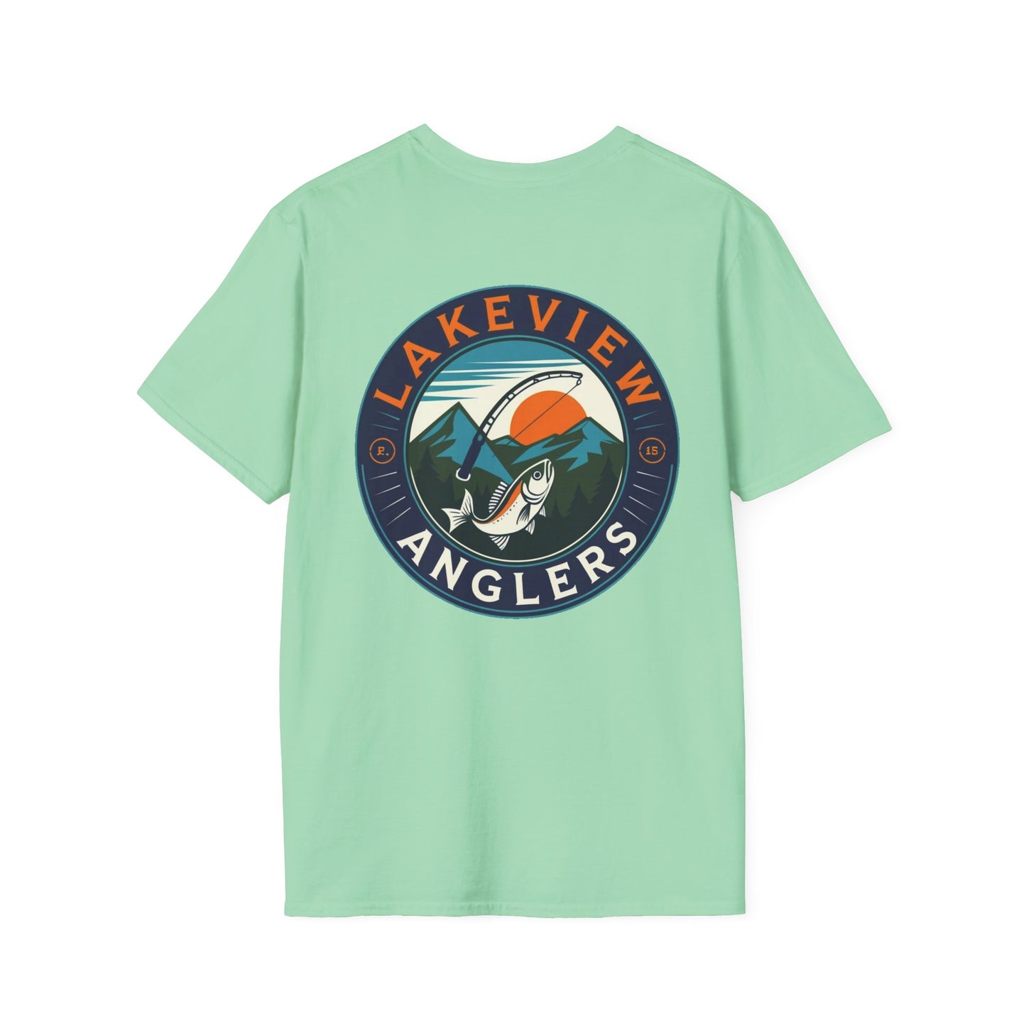 Lakeview Anglers Unisex Softstyle T-Shirt - Fishing Enthusiast Apparel, Outdoor Adventure Tee, Gift for Fishermen, Nature Lover Shirt, [...]