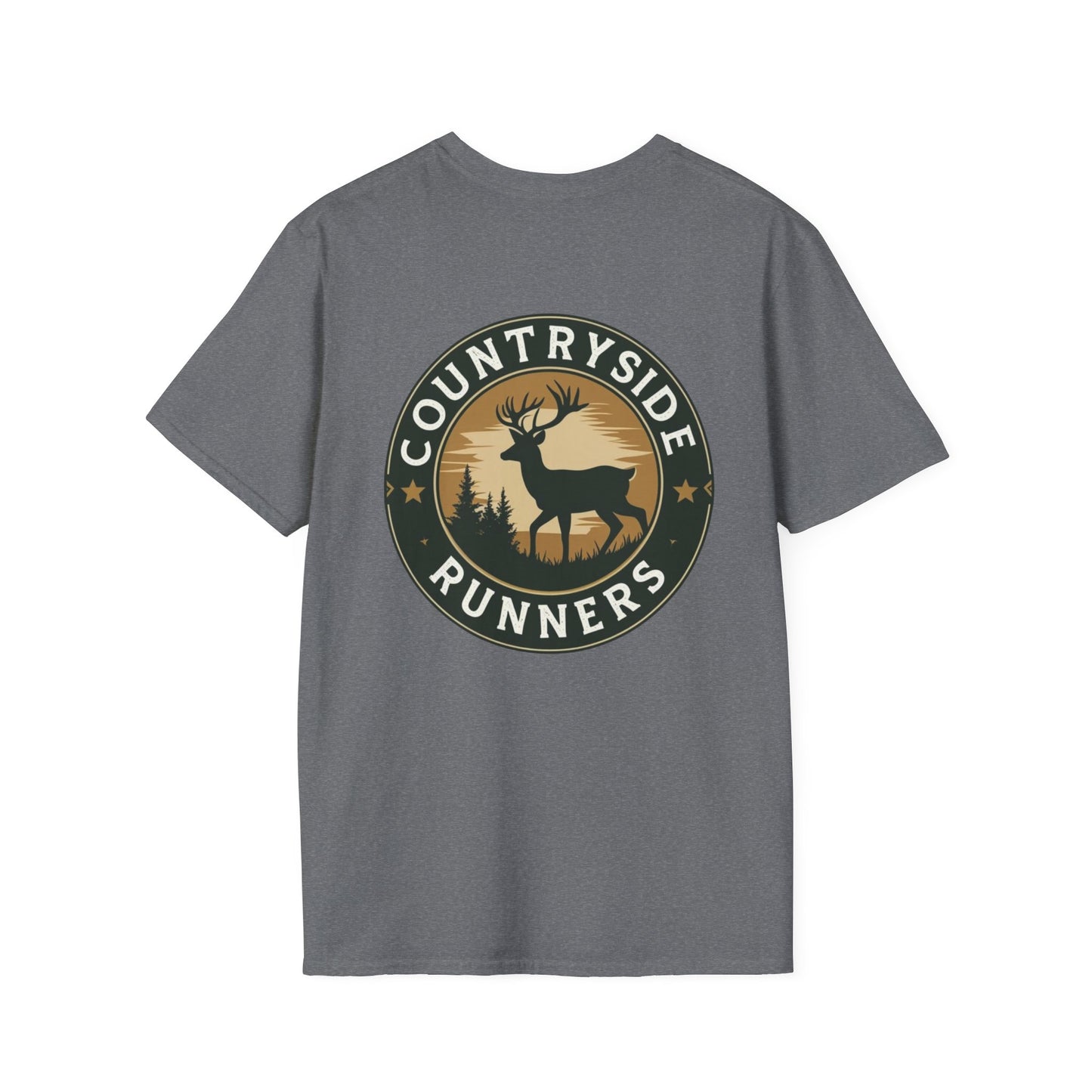 Countryside Runners Unisex T-Shirt, Nature Tee, Outdoor Gear, Running Shirt, Wildlife Lover Apparel, Gift for Runners