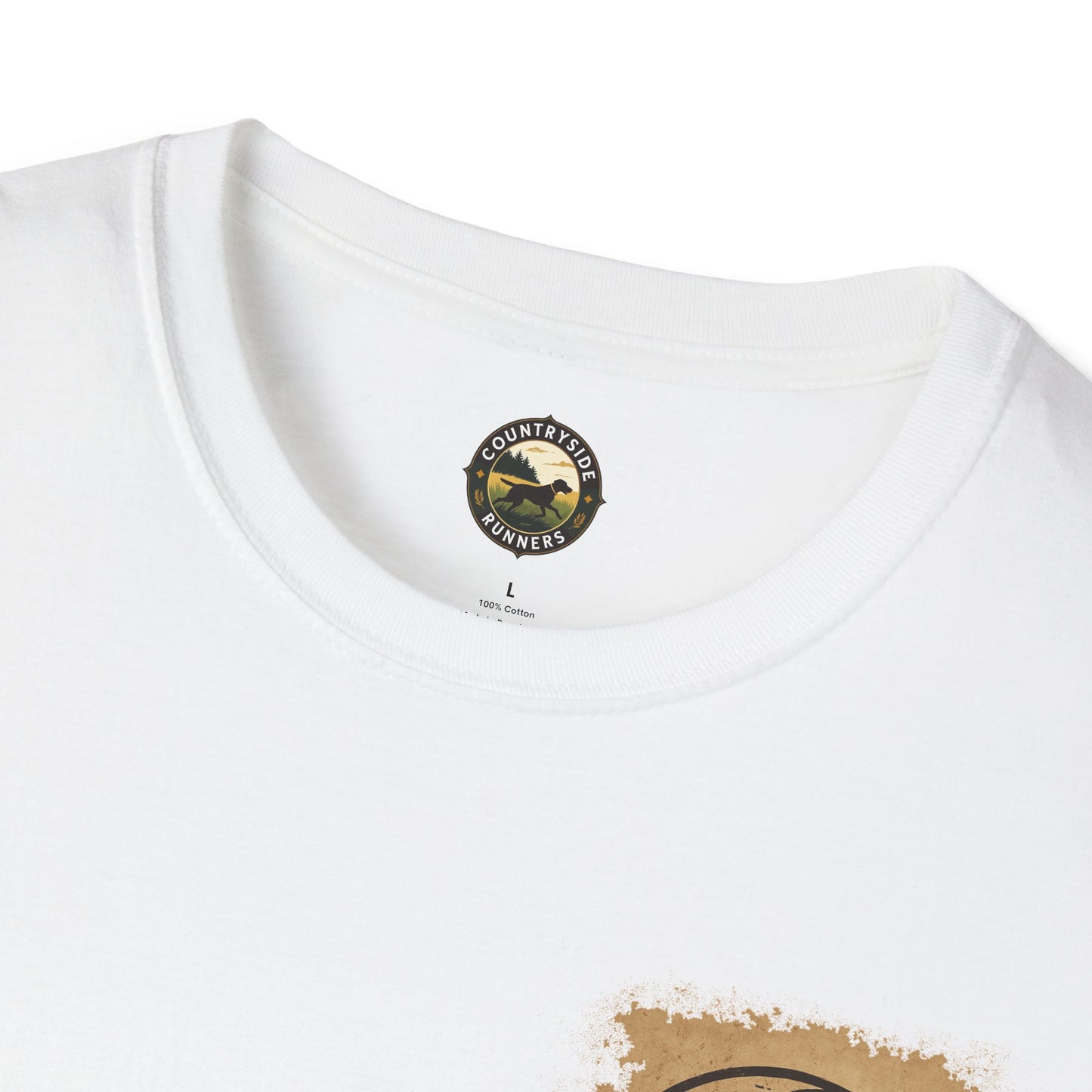 Countryside Runners Unisex Softstyle T-Shirt - Perfect for Dog Lovers, Runners, Outdoor Adventures, Gifts, Casual Wear