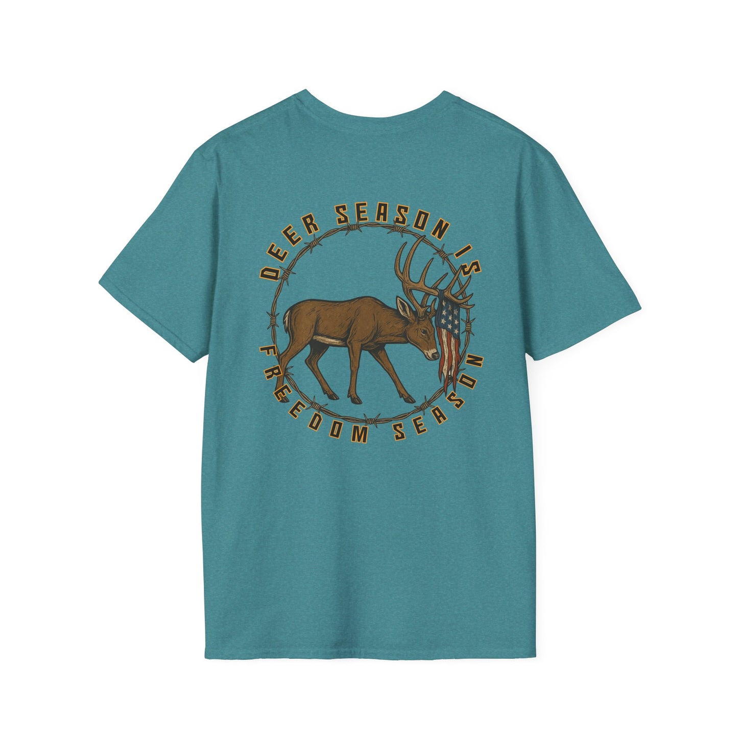 Patriotic Deer Unisex T-Shirt