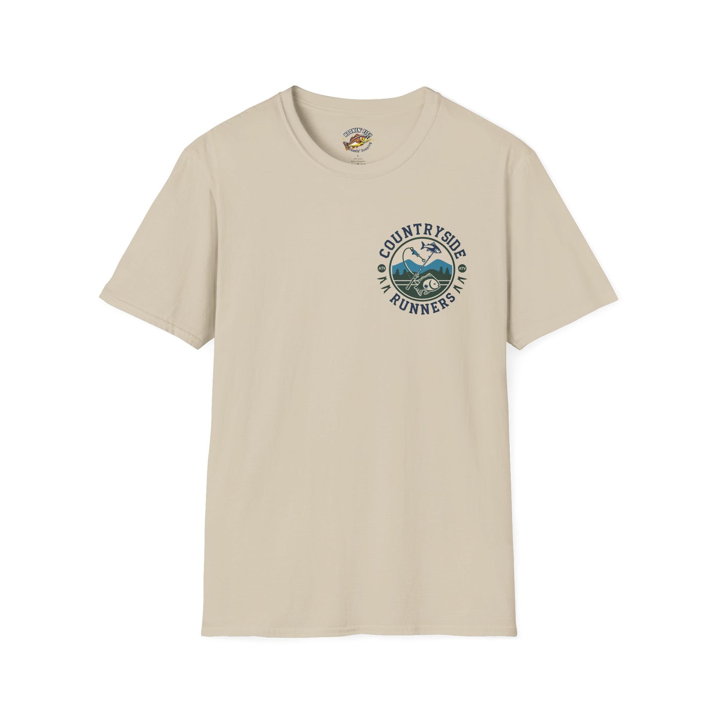 Countryside Fishing T-Shirt - rods and country