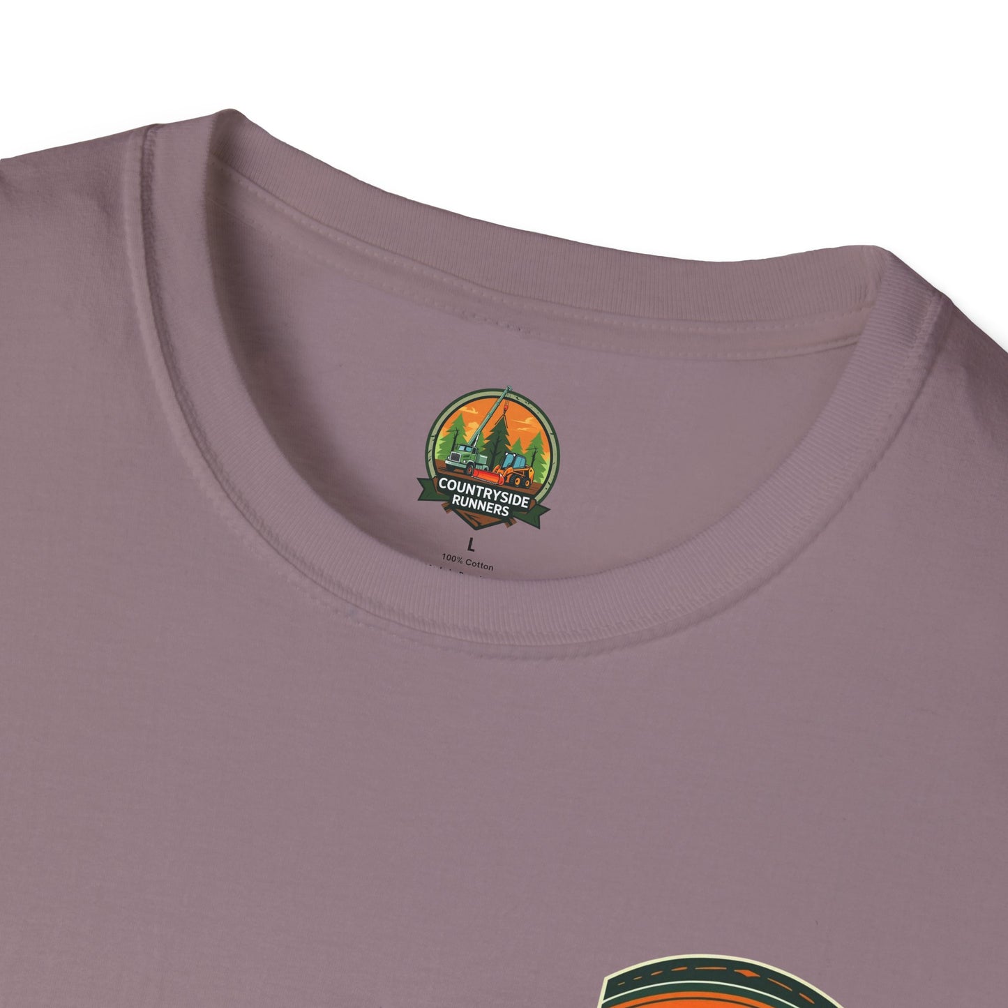 Countryside Runners Blue Collar line Heavy Duty Equipment T-Shirt | Outdoor Adventure Tee, Gift for Nature Lovers, Hiking Apparel, Casual Wear, Eco-Friendly Clothing