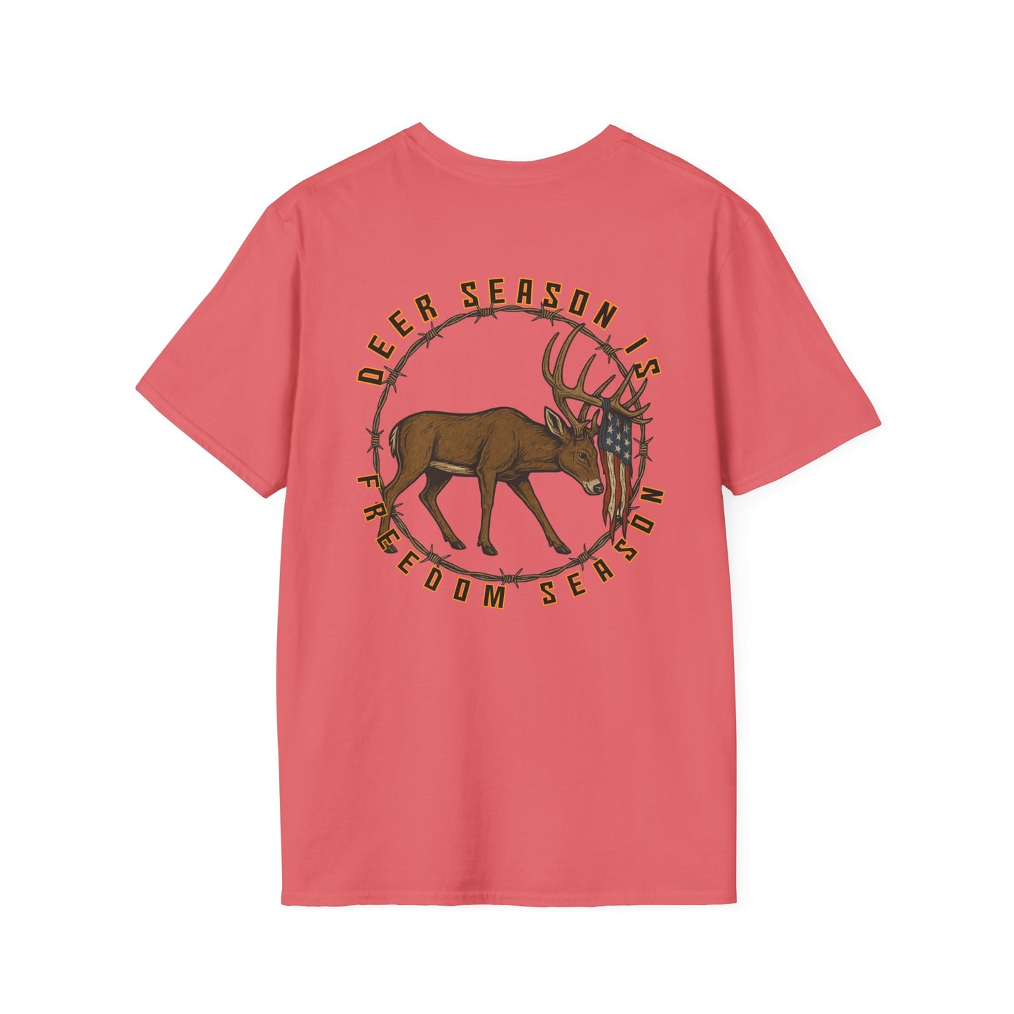 Patriotic Deer Unisex T-Shirt