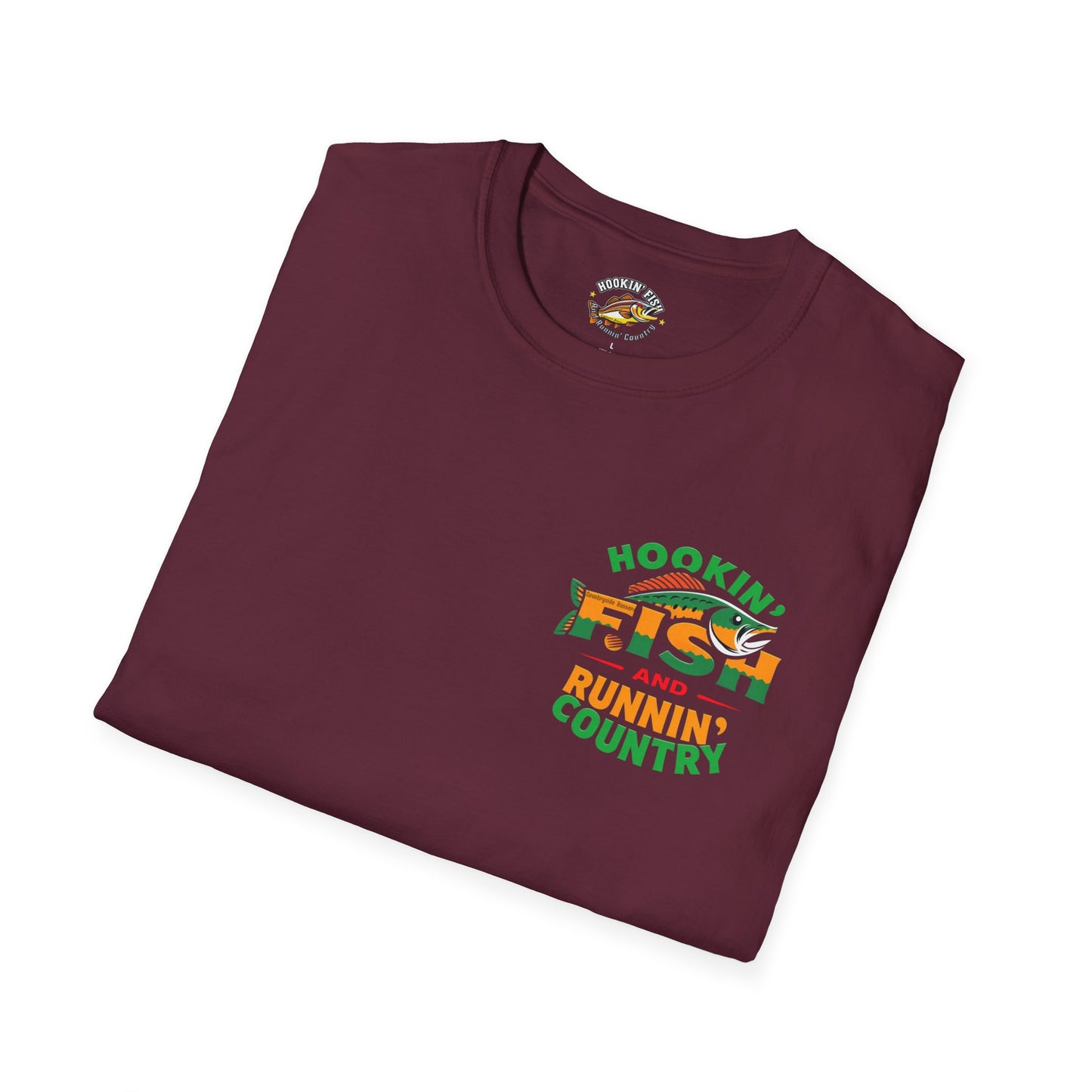 Countryside Fishing T-Shirt - rods and country