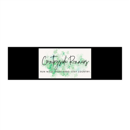 Country-Themed Bumper Stickers, Custom Car Decals, Gifts for Runners, Nature Lovers, Outdoor Enthusiasts, Motivational Stickers