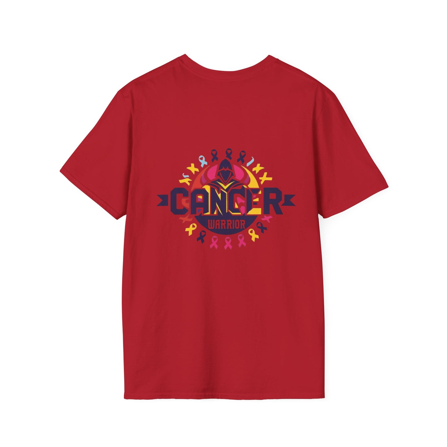 Cancer Warrior Unisex Softstyle T-Shirt, Support Tee, Awareness Shirt, Gift Idea for Cancer Fighters, Inspirational Apparel