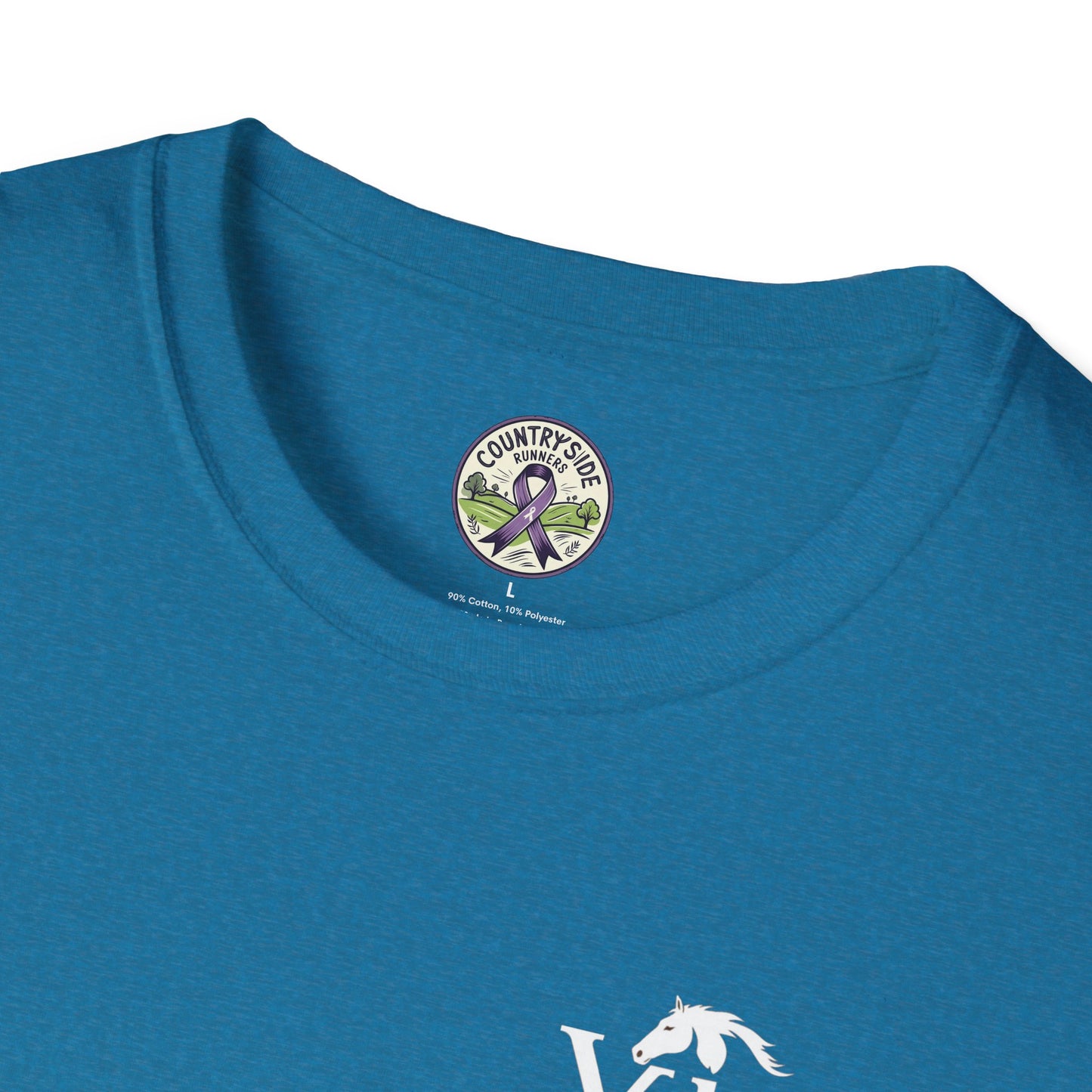 Vigue Equine LLC Merch for Countryside Runners- soft style t-shirt