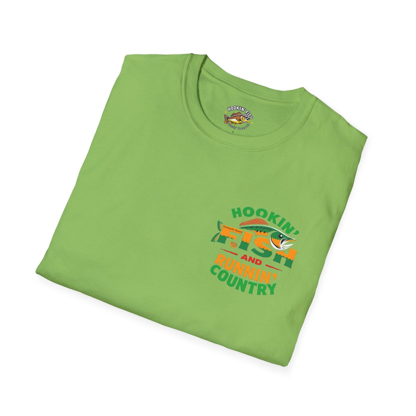 Countryside Fishing T-Shirt - rods and country