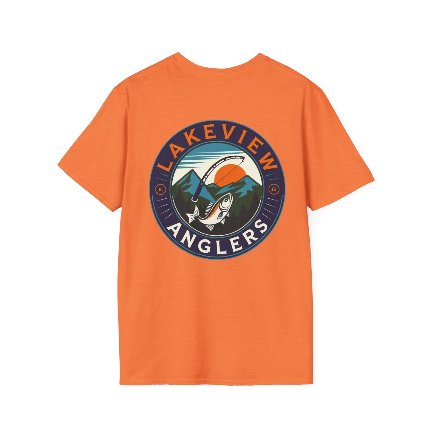 Lakeview Anglers Unisex Softstyle T-Shirt - Fishing Enthusiast Apparel, Outdoor Adventure Tee, Gift for Fishermen, Nature Lover Shirt, [...]