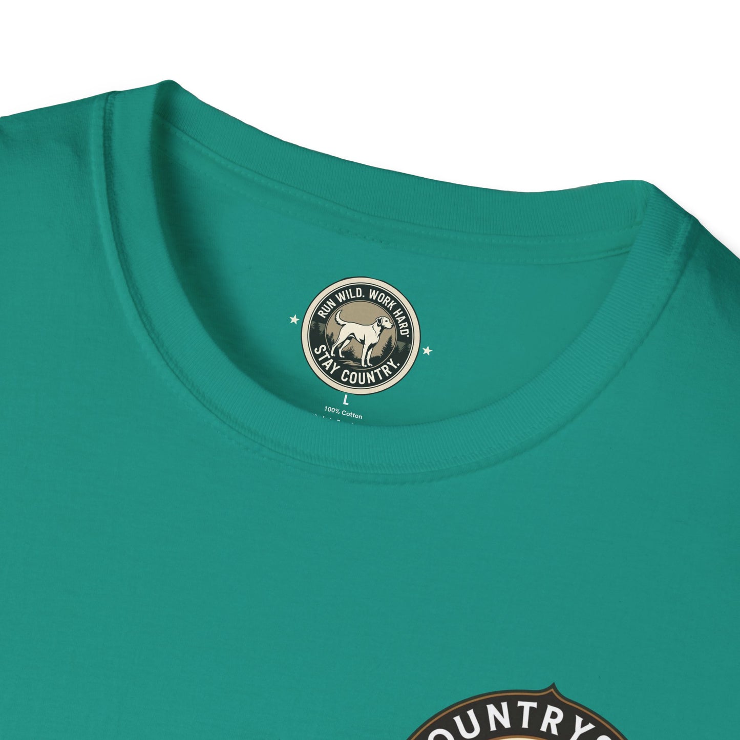 Countryside Runners Unisex Softstyle T-Shirt | Outdoor Adventure Tee, Nature Lover Shirt, Gift for Dog Owners, Running Apparel, Casual Wear