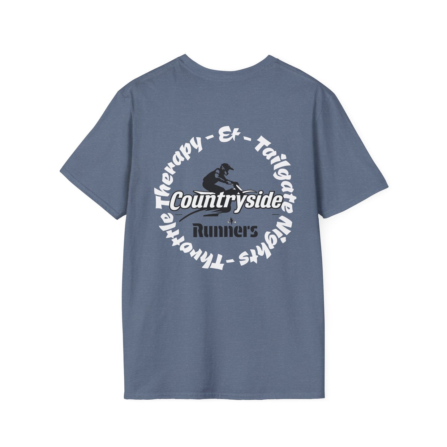 Throttle Therapy Countryside Runners brand T-shirt