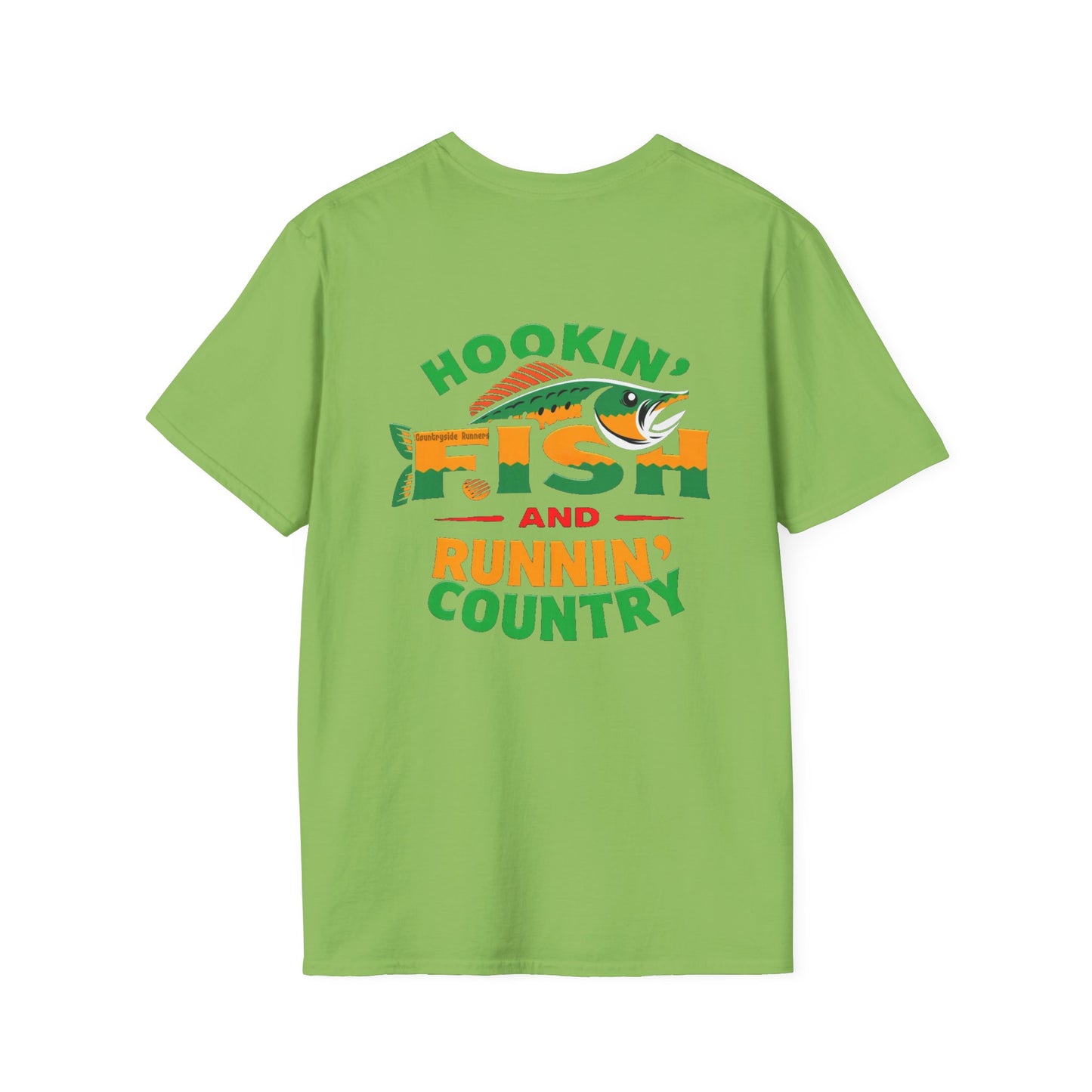 Countryside Fishing T-Shirt - rods and country