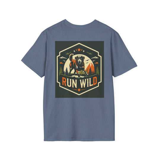 Wild Spirit Unisex T-Shirt - Perfect for Outdoor Lovers, Animal Enthusiasts, Gifts for Nature Lovers, Run Wild Tee, Adventure Apparel
