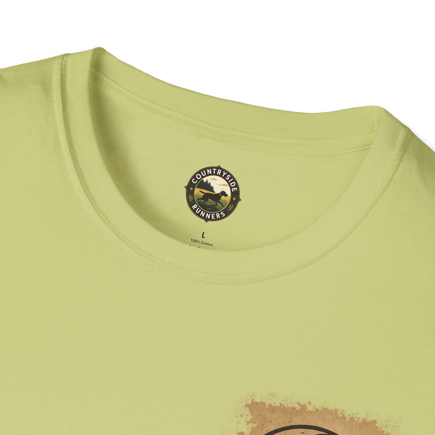 Countryside Runners Unisex Softstyle T-Shirt - Perfect for Dog Lovers, Runners, Outdoor Adventures, Gifts, Casual Wear